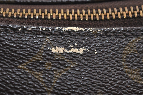 Authentic Louis Vuitton Monogram Boulogne 35 Shoulder Cross Bag Old Model 3534J