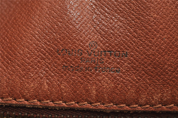 Authentic Louis Vuitton Monogram Boulogne 35 Shoulder Cross Bag Old Model 3534J