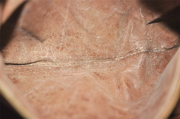 Authentic Louis Vuitton Monogram Boulogne 35 Shoulder Cross Bag Old Model 3534J