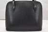 Authentic Louis Vuitton Epi Lussac Shoulder Tote Bag Black M52282 LV 3534K