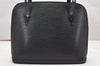 Authentic Louis Vuitton Epi Lussac Shoulder Tote Bag Black M52282 LV 3534K