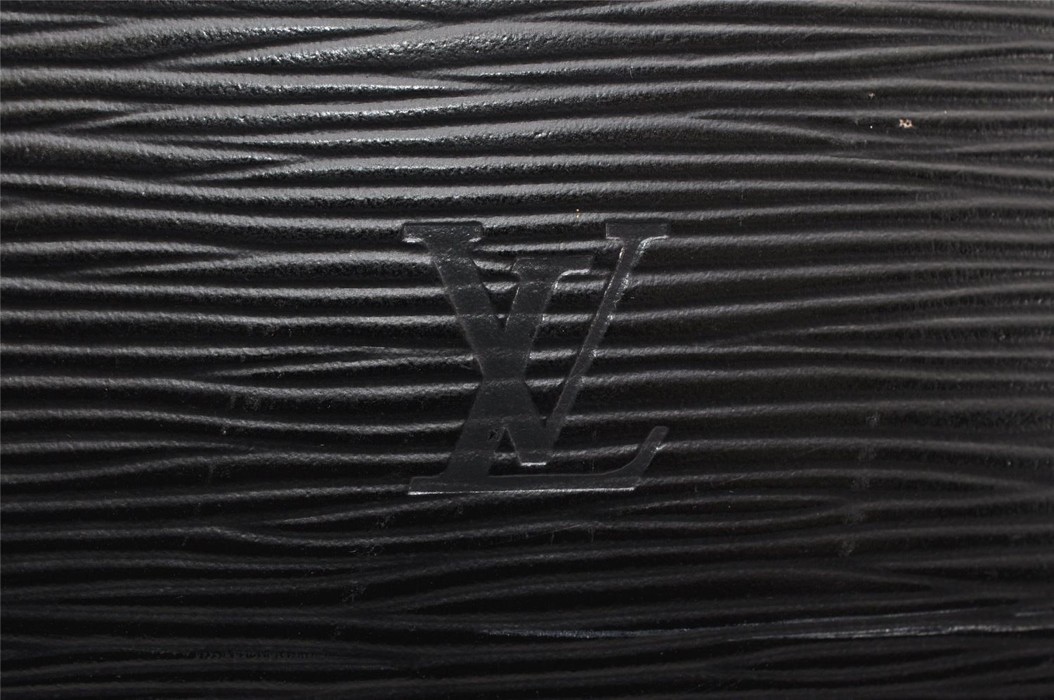 Authentic Louis Vuitton Epi Lussac Shoulder Tote Bag Black M52282 LV 3534K