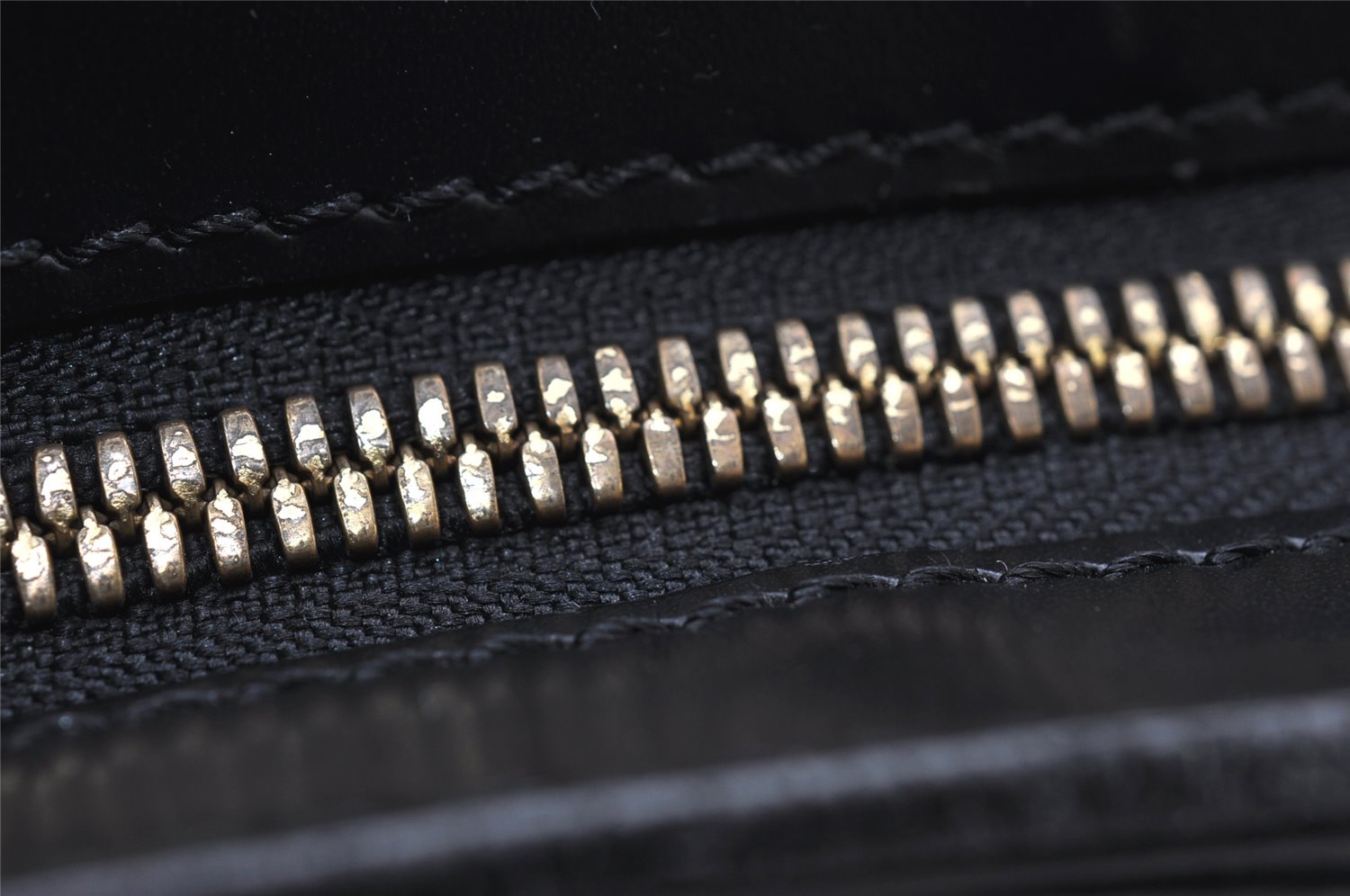 Authentic Louis Vuitton Epi Lussac Shoulder Tote Bag Black M52282 LV 3534K