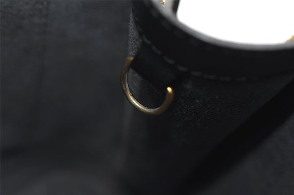 Authentic Louis Vuitton Epi Lussac Shoulder Tote Bag Black M52282 LV 3534K