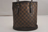 Authentic Louis Vuitton Damier Marais Bucket Shoulder Tote Bag N42240 LV 3535J