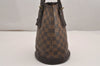 Authentic Louis Vuitton Damier Marais Bucket Shoulder Tote Bag N42240 LV 3535J