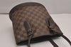Authentic Louis Vuitton Damier Marais Bucket Shoulder Tote Bag N42240 LV 3535J