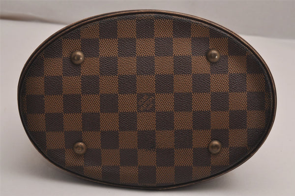 Authentic Louis Vuitton Damier Marais Bucket Shoulder Tote Bag N42240 LV 3535J