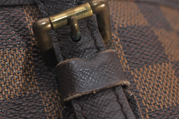 Authentic Louis Vuitton Damier Marais Bucket Shoulder Tote Bag N42240 LV 3535J