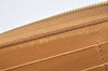 Authentic GUCCI Vintage Long Wallet Purse GG Canvas Leather Brown Junk 3536K