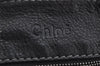 Authentic Chloe Vintage Paddington Leather Shoulder Hand Bag Black 3537I