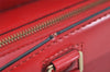 Authentic Louis Vuitton Epi Riviera Hand Bag Red M48187 LV Junk 3538I