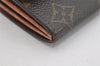 Auth Louis Vuitton Monogram Pochette Porte Monnaie Credit Wallet M61723 LV 3538K