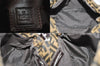 Authentic FENDI Zucca Mamma Baguette Shoulder Bag Canvas Leather Brown 3539M