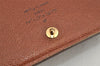 Auth Louis Vuitton Monogram Porte Monnaie Billets Tresor Wallet M61730 LV 3540K