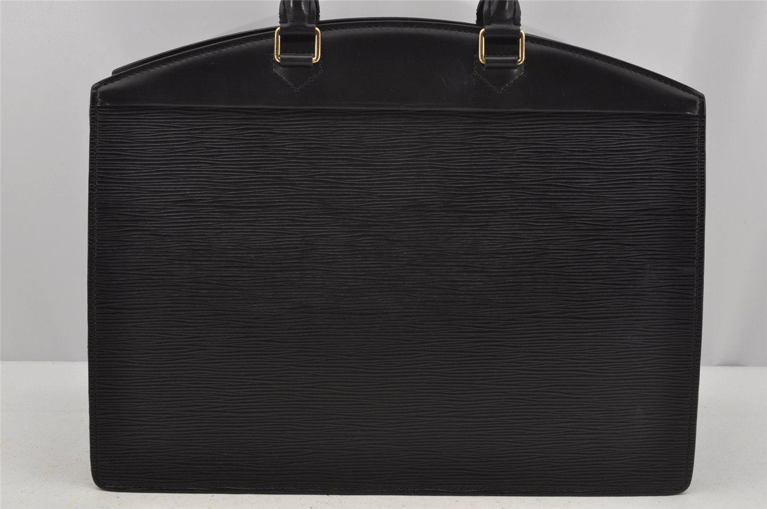 Authentic Louis Vuitton Epi Riviera Hand Bag Black M48182 LV Junk 3542J