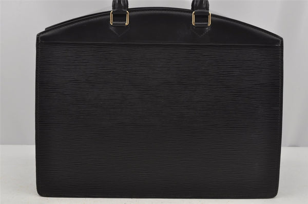 Authentic Louis Vuitton Epi Riviera Hand Bag Black M48182 LV Junk 3542J