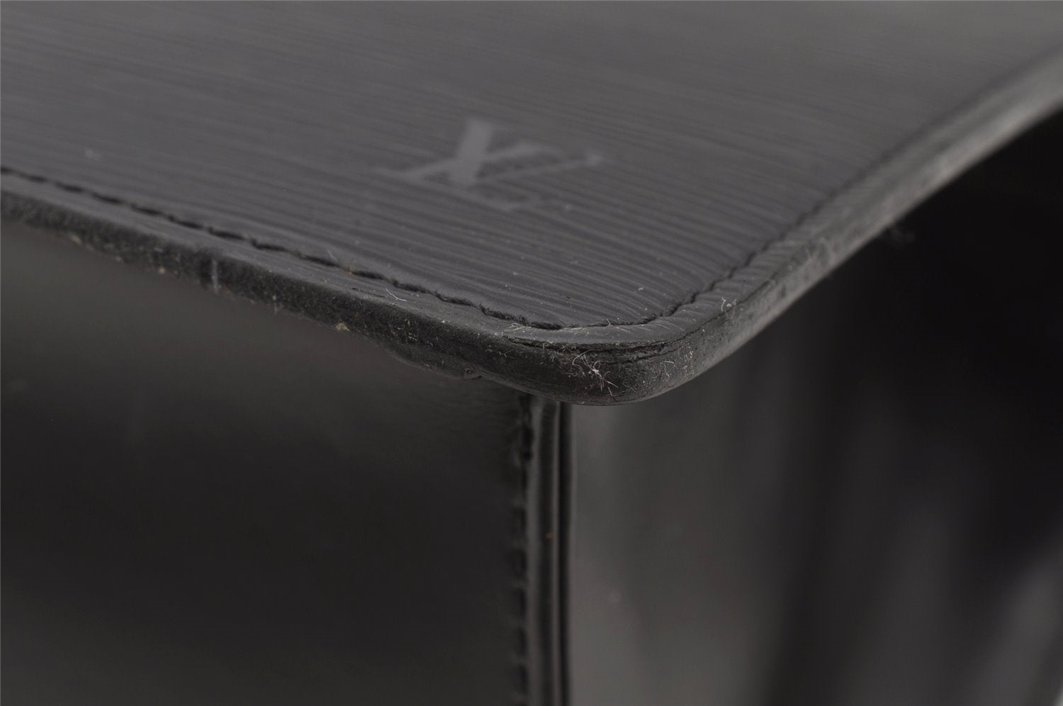 Authentic Louis Vuitton Epi Riviera Hand Bag Black M48182 LV Junk 3542J