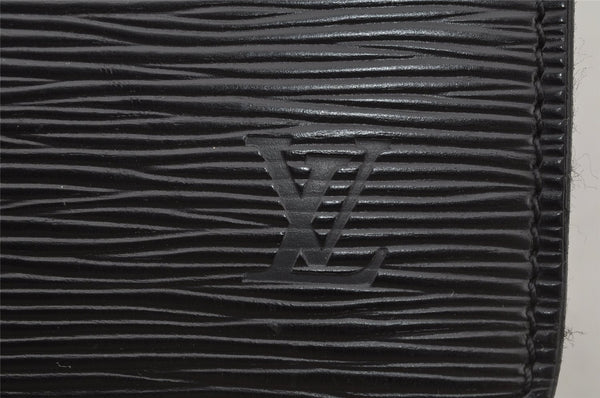 Authentic Louis Vuitton Epi Riviera Hand Bag Black M48182 LV Junk 3542J