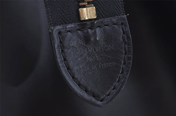 Authentic Louis Vuitton Epi Riviera Hand Bag Black M48182 LV Junk 3542J