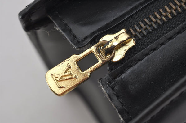 Authentic Louis Vuitton Epi Riviera Hand Bag Black M48182 LV Junk 3542J