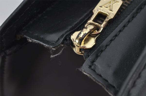 Authentic Louis Vuitton Epi Riviera Hand Bag Black M48182 LV Junk 3542J