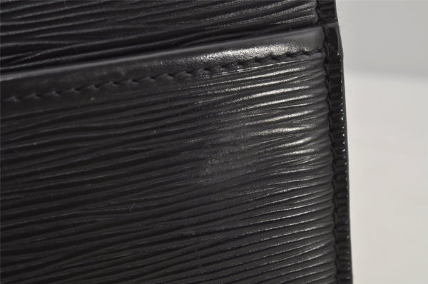 Authentic Louis Vuitton Epi Riviera Hand Bag Black M48182 LV Junk 3542J