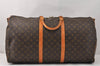 Authentic Louis Vuitton Monogram Keepall Bandouliere 60 M41412 Boston Bag 3542K