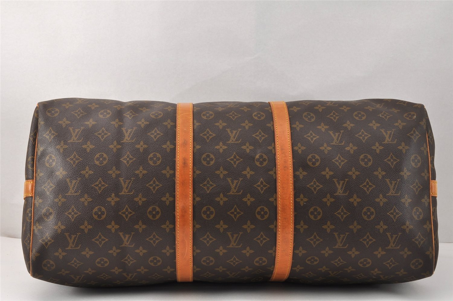 Authentic Louis Vuitton Monogram Keepall Bandouliere 60 M41412 Boston Bag 3542K