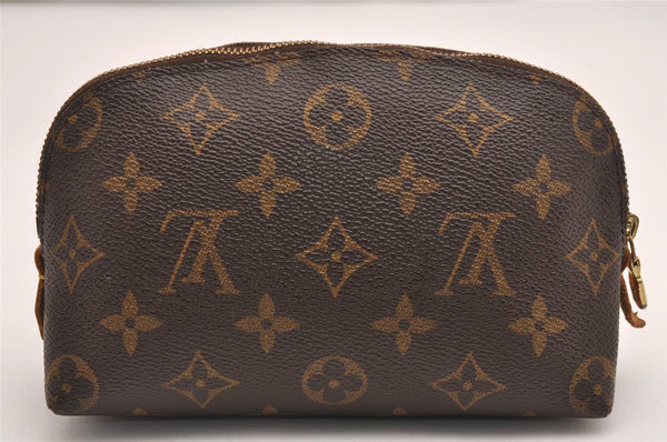 Authentic Louis Vuitton Monogram Pochette Cosmetic Pouch M47515 LV 3543J