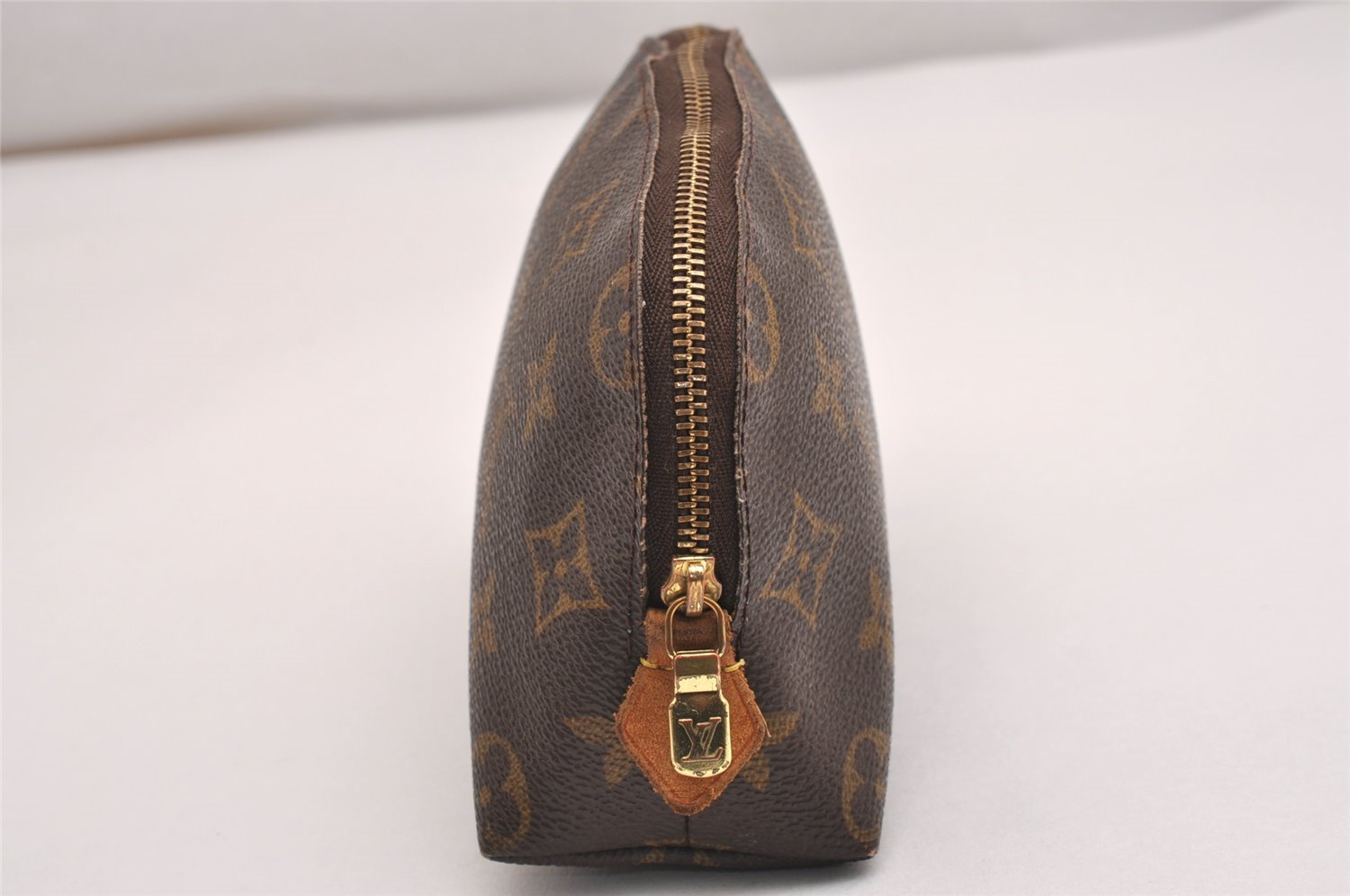 Authentic Louis Vuitton Monogram Pochette Cosmetic Pouch M47515 LV 3543J