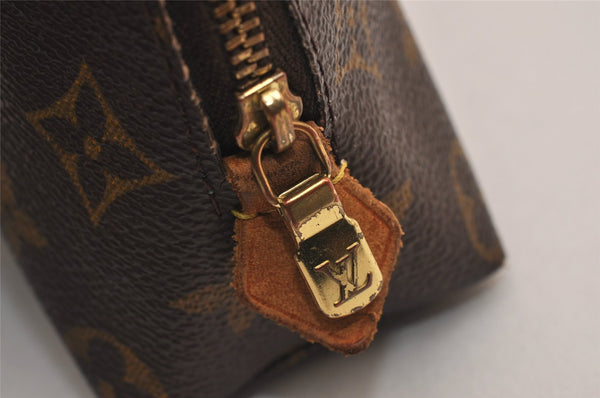 Authentic Louis Vuitton Monogram Pochette Cosmetic Pouch M47515 LV 3543J