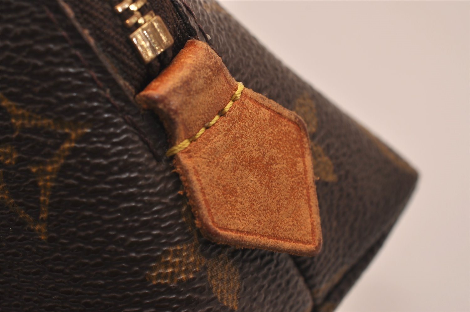 Authentic Louis Vuitton Monogram Pochette Cosmetic Pouch M47515 LV 3543J