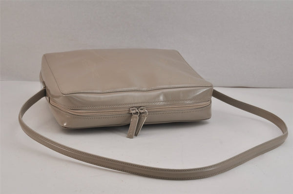 Authentic GUCCI Vintage Shoulder Hand Bag Purse Leather 0018762 Beige 3548K