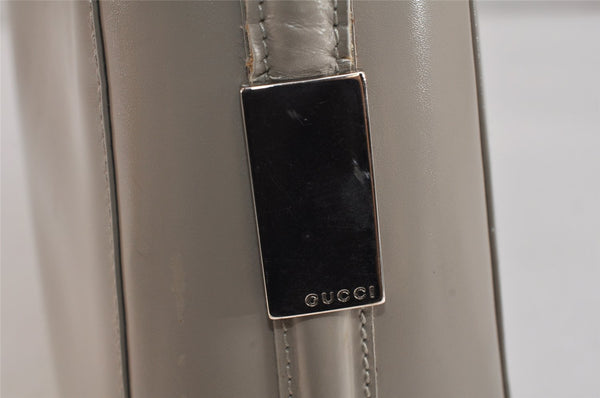 Authentic GUCCI Vintage Shoulder Hand Bag Purse Leather 0018762 Beige 3548K