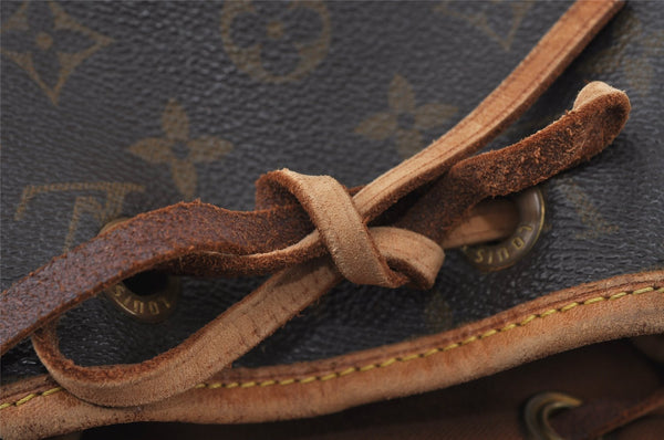 Authentic Louis Vuitton Monogram Montsouris MM Backpack M51136 LV 3549I