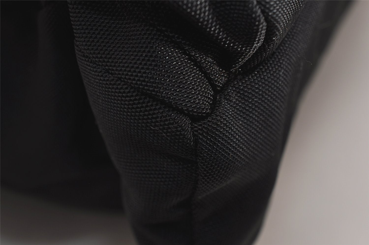 Authentic GUCCI Shoulder Cross Body Bag Nylon Leather 0190312 Black 3550J