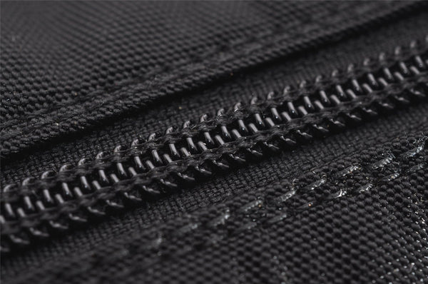 Authentic GUCCI Shoulder Cross Body Bag Nylon Leather 0190312 Black 3550J