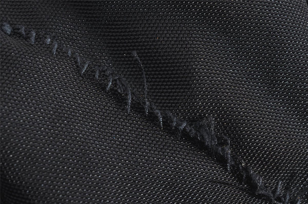 Authentic GUCCI Shoulder Cross Body Bag Nylon Leather 0190312 Black 3550J