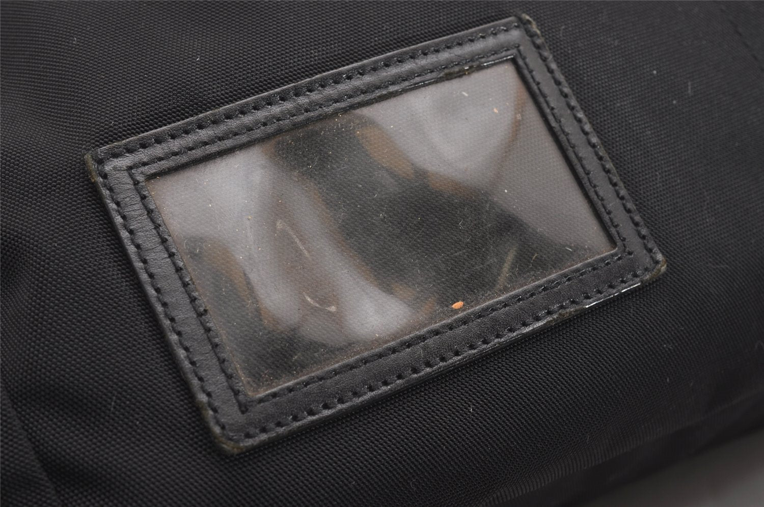 Authentic GUCCI Shoulder Cross Body Bag Nylon Leather 0190312 Black 3550J