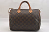 Authentic Louis Vuitton Monogram Speedy 30 Hand Boston Bag M41526 LV 3550K