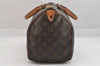 Authentic Louis Vuitton Monogram Speedy 30 Hand Boston Bag M41526 LV 3550K