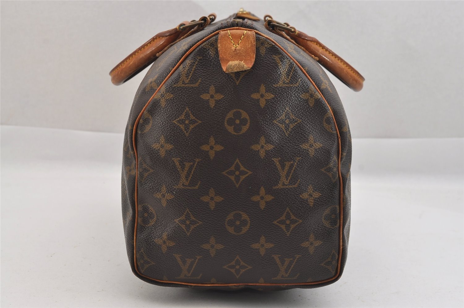 Authentic Louis Vuitton Monogram Speedy 30 Hand Boston Bag M41526 LV 3550K