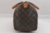 Authentic Louis Vuitton Monogram Speedy 30 Hand Boston Bag M41526 LV 3550K