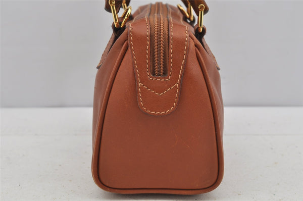 Authentic GUCCI Bamboo 2way Shoulder Hand Bag Purse Leather Brown Junk 3551J