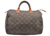 Authentic Louis Vuitton Monogram Speedy 30 Hand Boston Bag M41526 LV 3551K