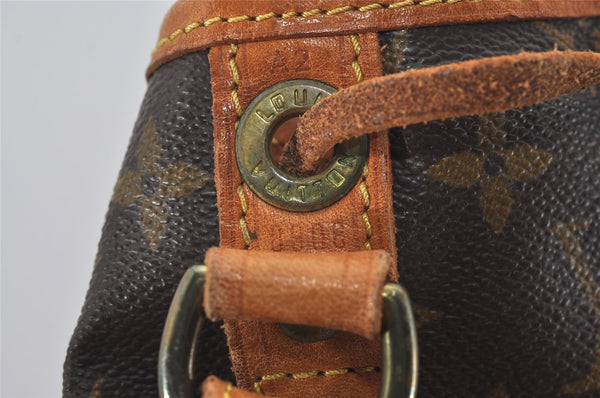 Authentic Louis Vuitton Monogram Noe Shoulder Drawstring Bag M42224 LV 3552I