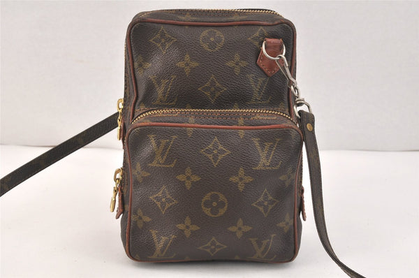 Authentic Louis Vuitton Monogram Amazone Shoulder Cross Body Bag Old Model 3552K