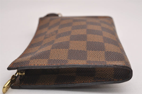 Authentic Louis Vuitton Damier Marais Bucket Pouch Purse Clutch LV 3553J
