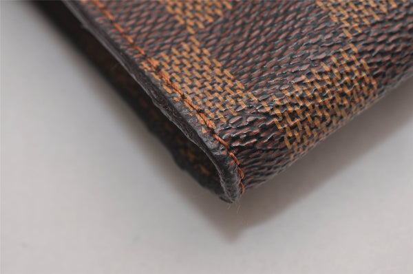 Authentic Louis Vuitton Damier Marais Bucket Pouch Purse Clutch LV 3553J